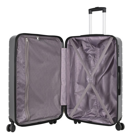 Kit 2 pezzi TROLLEY Cabina ABS da viaggio 1 pz 33 Litri + 1 pz 85 Litri