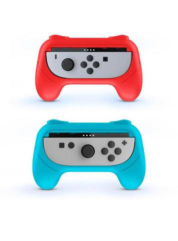 KIT DI 2 GRIP PER JOYCON ROSSO E BLU