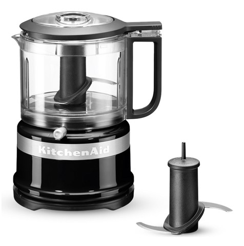 KitchenAid 5KFC3516EOB 0,83 L 240 W Nero, Acciaio inox