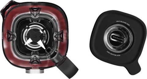 KitchenAid 5KSB2073EER 2 L Frullatore da tavolo 1200 W Nero, Rosso