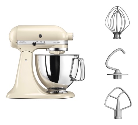 KitchenAid 5KSM125EAC Sbattitore con base 300 W Crema