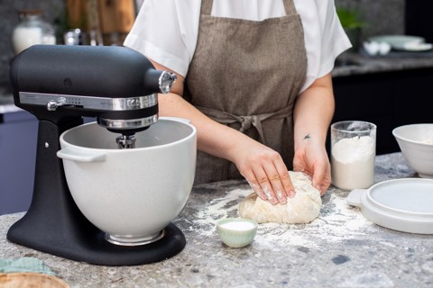 KitchenAid 5KSM2CB5BGS ciotola per pane compatibile con impastatore artisan