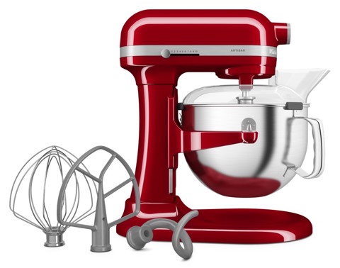 KitchenAid 5KSM60SPXEER Sbattitore con base 325 W Rosso