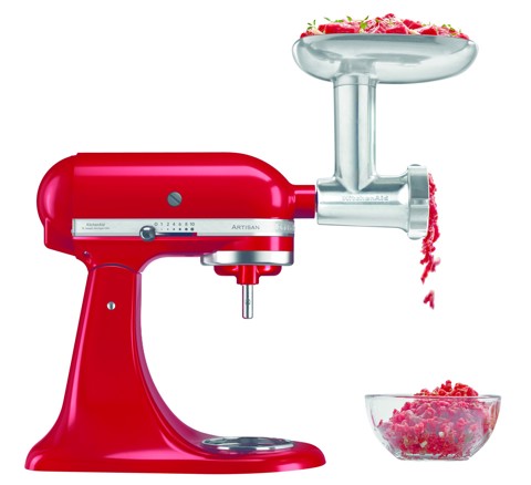 KitchenAid 5KSMMGA  Tritacarne e insaccatrice in metallo x impastatore