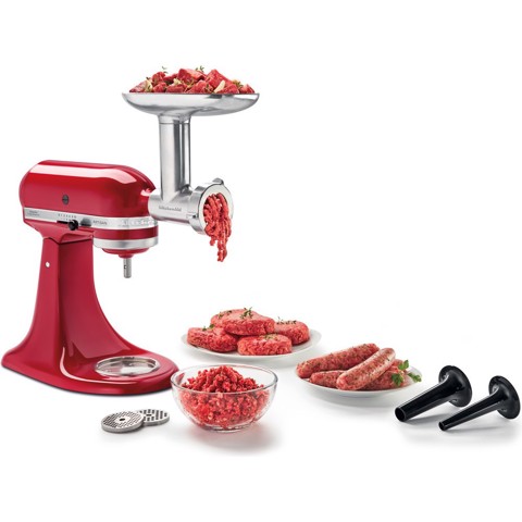 KitchenAid 5KSMMGA  Tritacarne e insaccatrice in metallo x impastatore