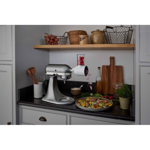 KitchenAid 5KSMVSA Affettaverdure e Grattugia, tritatutto per impastatore Artisan