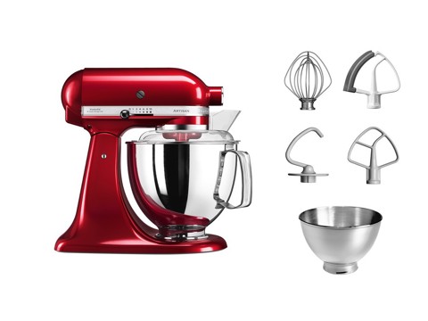 KitchenAid Artisan robot da cucina 300 W 4,8 L Rosso