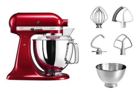 KitchenAid Artisan Sbattitore con base 300 W Rosso