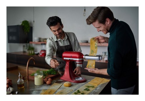 KitchenAid Artisan Sbattitore con base 300 W Rosso