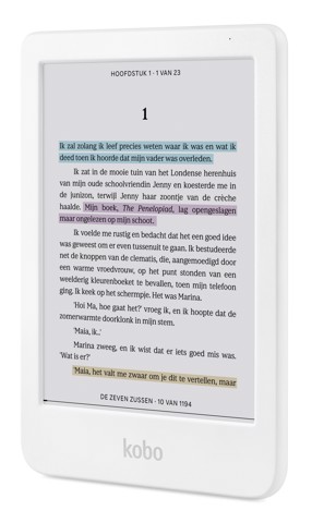 Kobo Clara Colour lettore e-book Touch screen 16 GB Wi-Fi Bianco