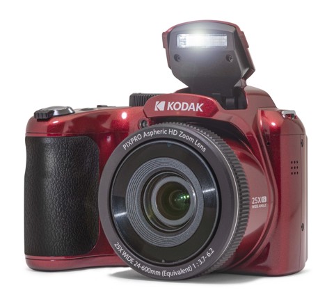 Kodak PIXPRO AZ255 1/2.3" Fotocamera compatta 16,35 MP BSI CMOS 4608 x 3456 Pixel Rosso
