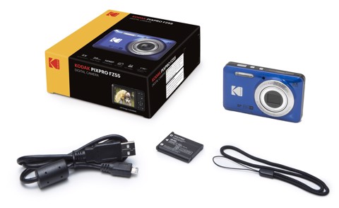 Kodak PIXPRO FZ55 1/2.3" Fotocamera compatta 16 MP CMOS 4608 x 3456 Pixel Blu