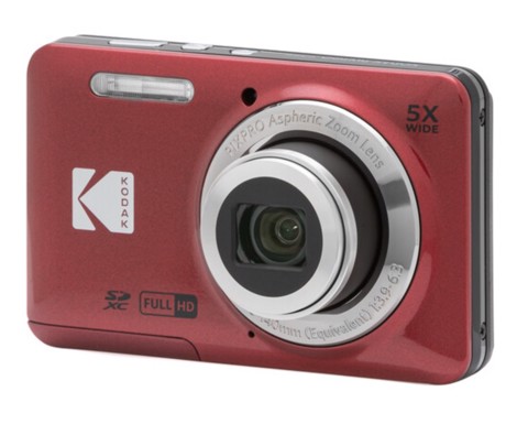 Kodak PIXPRO FZ55 1/2.3" Fotocamera compatta 16 MP CMOS 4608 x 3456 Pixel Rosso
