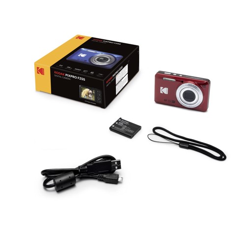 Kodak PIXPRO FZ55 1/2.3" Fotocamera compatta 16 MP CMOS 4608 x 3456 Pixel Rosso