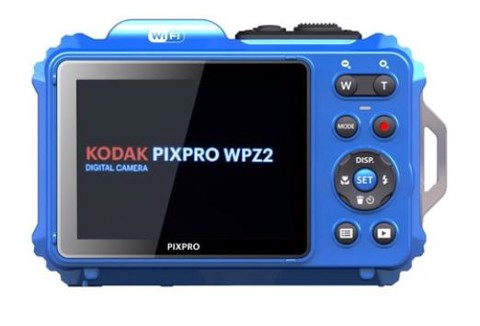 Kodak PIXPRO WPZ2 1/2.3" Fotocamera compatta 16,76 MP BSI CMOS 4608 x 3456 Pixel Blu