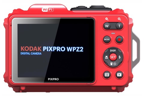 Kodak PIXPRO WPZ2 1/2.3" Fotocamera compatta 16,76 MP BSI CMOS 4608 x 3456 Pixel Rosso