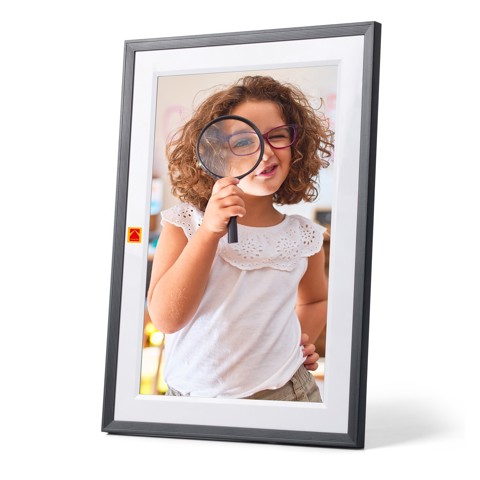 Kodak RCF-1018 cornice per foto digitali Nero 25,6 cm (10.1") Touch screen Wi-Fi