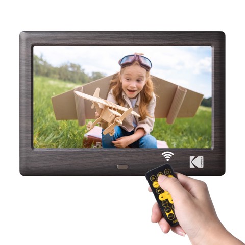 Kodak RDPF708C cornice per foto digitali Grigio 17,8 cm (7")