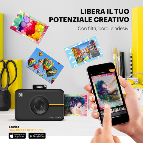 Kodak Step Touch 50 x 76 mm Nero