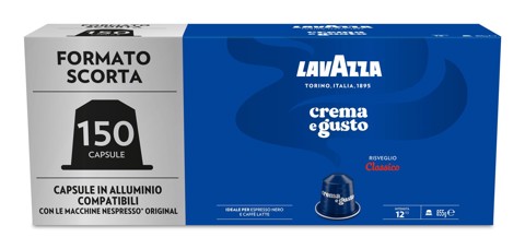 Lavazza 4542 Capsule compatibili nespresso Crema e Gusto Classico 150 pz