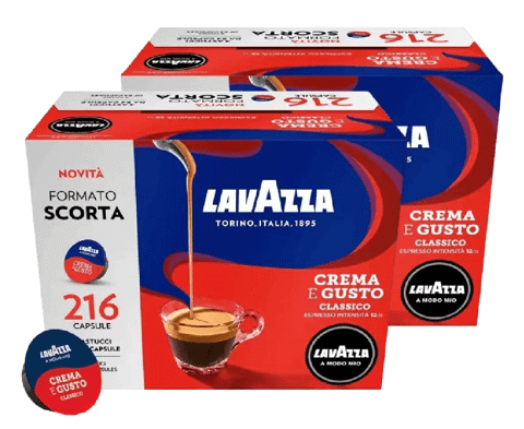 LAVAZZA A Modo Mio capsule caffe Crema e Gusto PACK 432pz