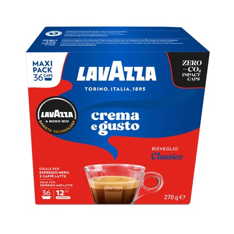 Lavazza A Modo Mio capsule caffè Crema e Gusto, 36 Capsule