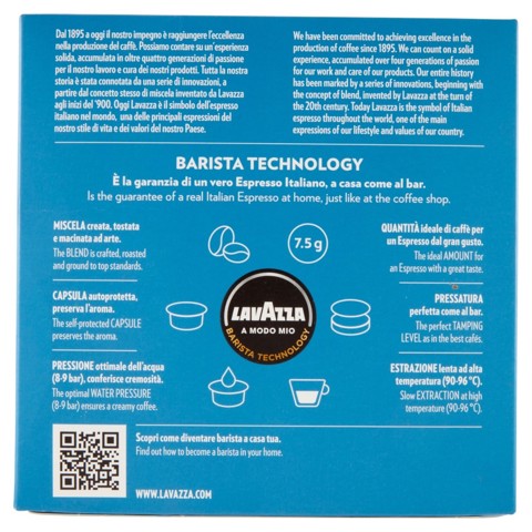 Lavazza A Modo Mio capsule caffè Dek Cremoso, 36 Capsule