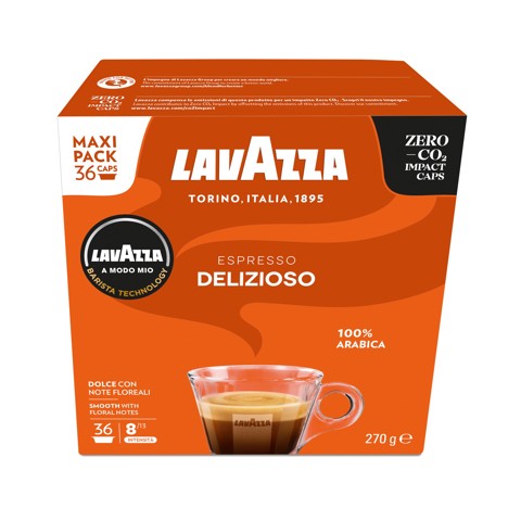 Lavazza A Modo Mio capsule caffè Delizioso, 36 Capsule