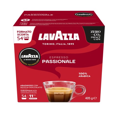 Lavazza A Modo Mio capsule caffè Passionale, 54 Capsule