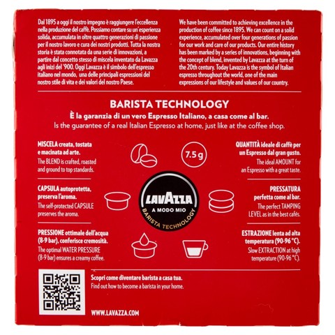 Lavazza A Modo Mio Qualità Rossa, 54 Capsule