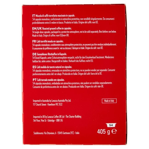 Lavazza A Modo Mio Qualità Rossa, 54 Capsule