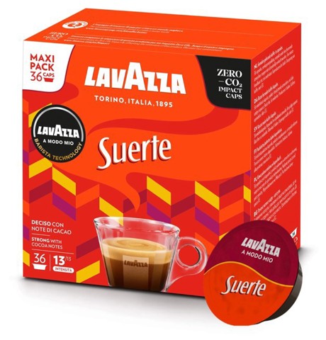 Lavazza Capsule A Modo Mio Capsule caffè Suerte, 36 pz