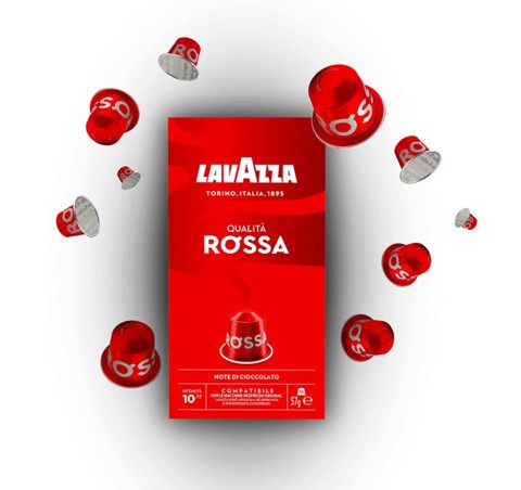 Lavazza Capsule caffè Compatibili Nespresso Qualità Rossa, 10 pz