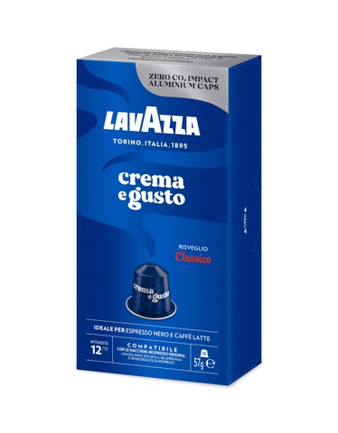 Lavazza Capsule caffè Compatibili Nespresso Crema e Gusto, 10 pz