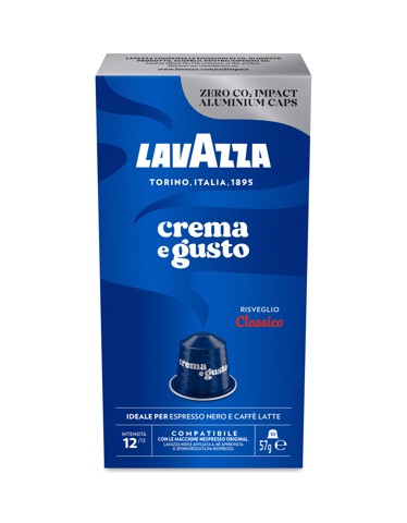 Lavazza Capsule caffè Compatibili Nespresso Crema e Gusto, 10 pz