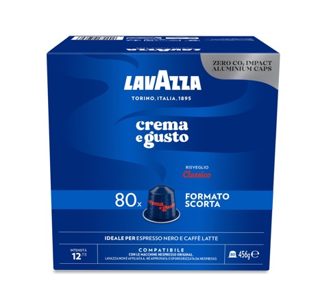 Lavazza Capsule caffè Compatibili Nespresso Crema e Gusto, 80 pz