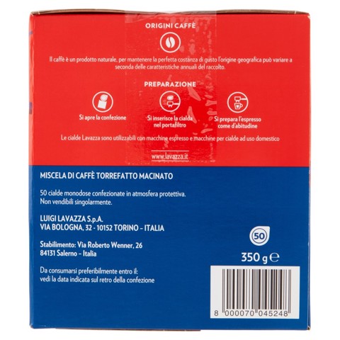 Lavazza Crema e Gusto Classico, 50 Cialde