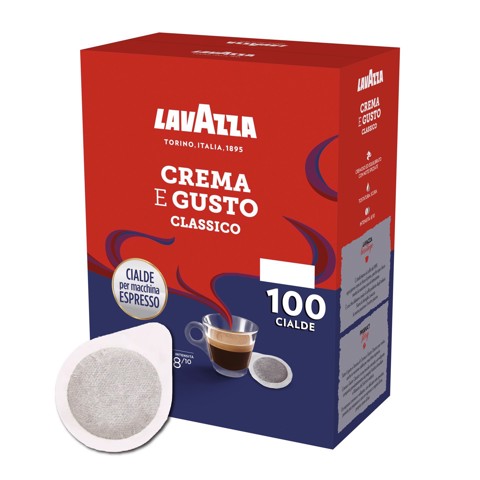 Lavazza Crema E Gusto Classico Cialde caffè 100 pz