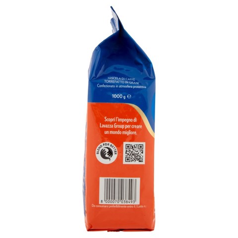 Lavazza Crema e Gusto Forte Espresso Caffè in Grani, 1Kg