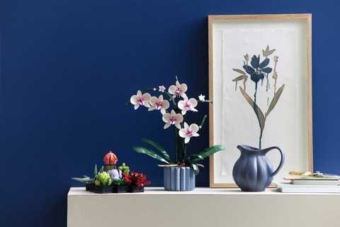 LEGO Botanicals 10311 Orchidea Modellino da Costruire con Fiori Finti e Vaso