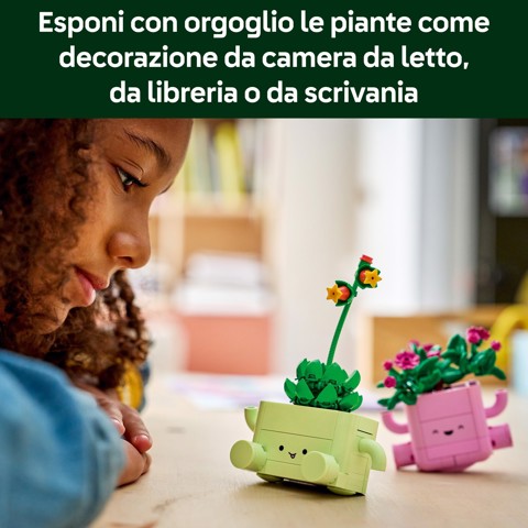 LEGO Botanicals 11506 Piante Dondolanti, Set con 2 Piante Finte e 2 Vasi