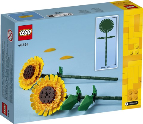 LEGO Botanicals 40524 Girasoli Bouquet Fiori Artificiali