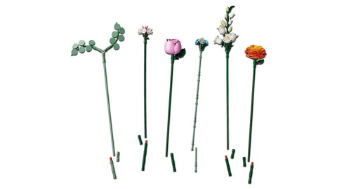 LEGO Botanicals Bouquet di fiori rosa