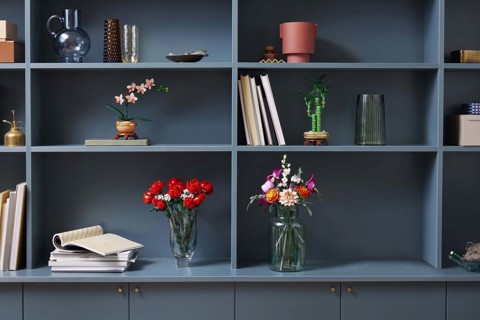 LEGO Botanicals Bouquet di fiori rosa