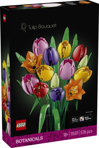 LEGO Botanicals Bouquet di tulipani