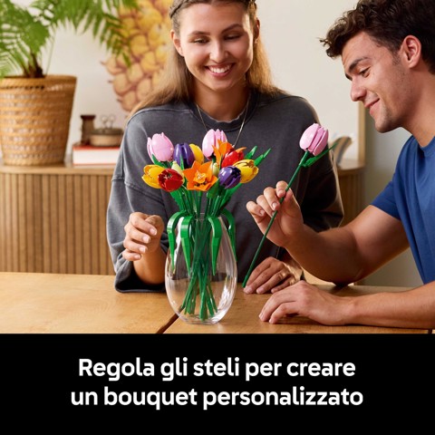 LEGO Botanicals Bouquet di tulipani
