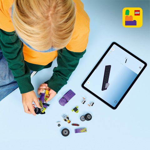 LEGO City 60485 Bolide, Macchina Giocattolo con Minifigure