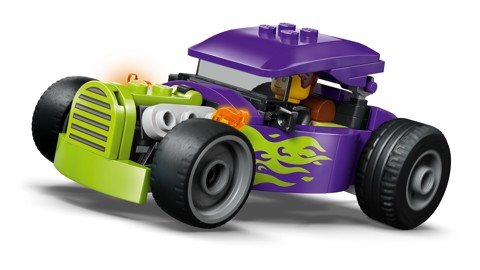 LEGO City 60485 Bolide, Macchina Giocattolo con Minifigure, Set per lo Sviluppo della Motricità Fine, Regalo per Bambini 5+