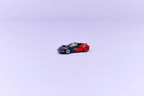 LEGO City 60486 Supercar EV, Macchina Giocattolo con Minifigure