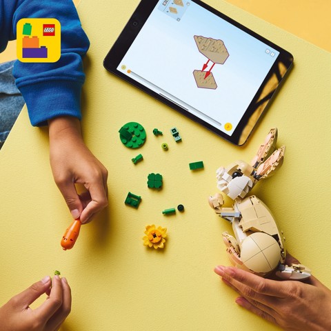 LEGO Creator 3 in 1 31162 Adorabile Coniglio Giocattolo, Si Trasforma in Lama o in Foca, Regalo per Bambini e Bambine 8+ Anni